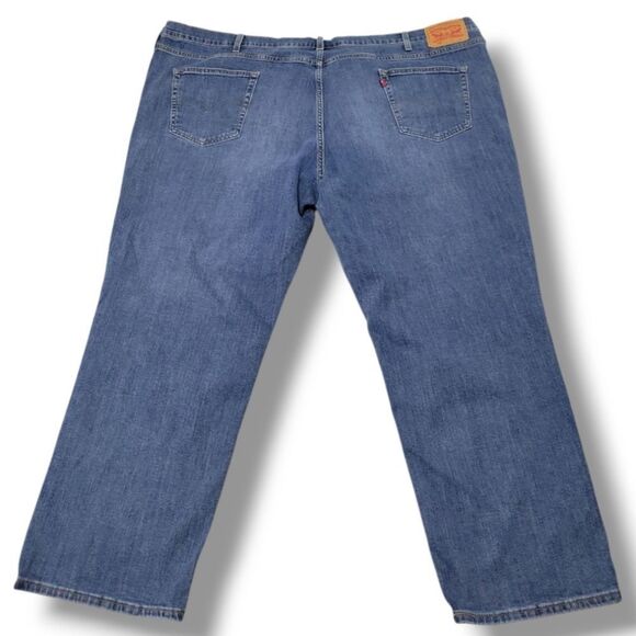 Levi's Jeans Size 54 W54" x L28.5" Levi's 541 Straight Leg Jeans Blue Denim Pant - Picture 3 of 8